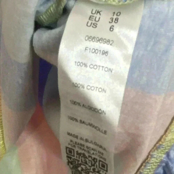 ASOS Rainbow Pride Striped Ruffled Casual Off Shoulder Dress - Picture 5 of 5